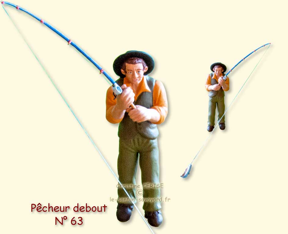 N°63 Pêcheur debout